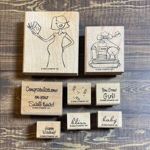 Pregnancy-Themed Stampin' Up Stamps
